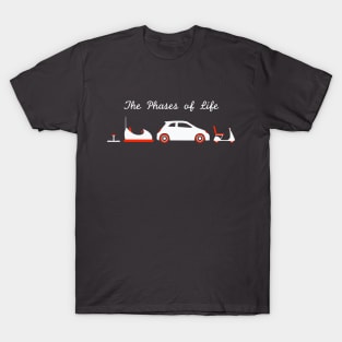 Phases of Life - Driving T-Shirt